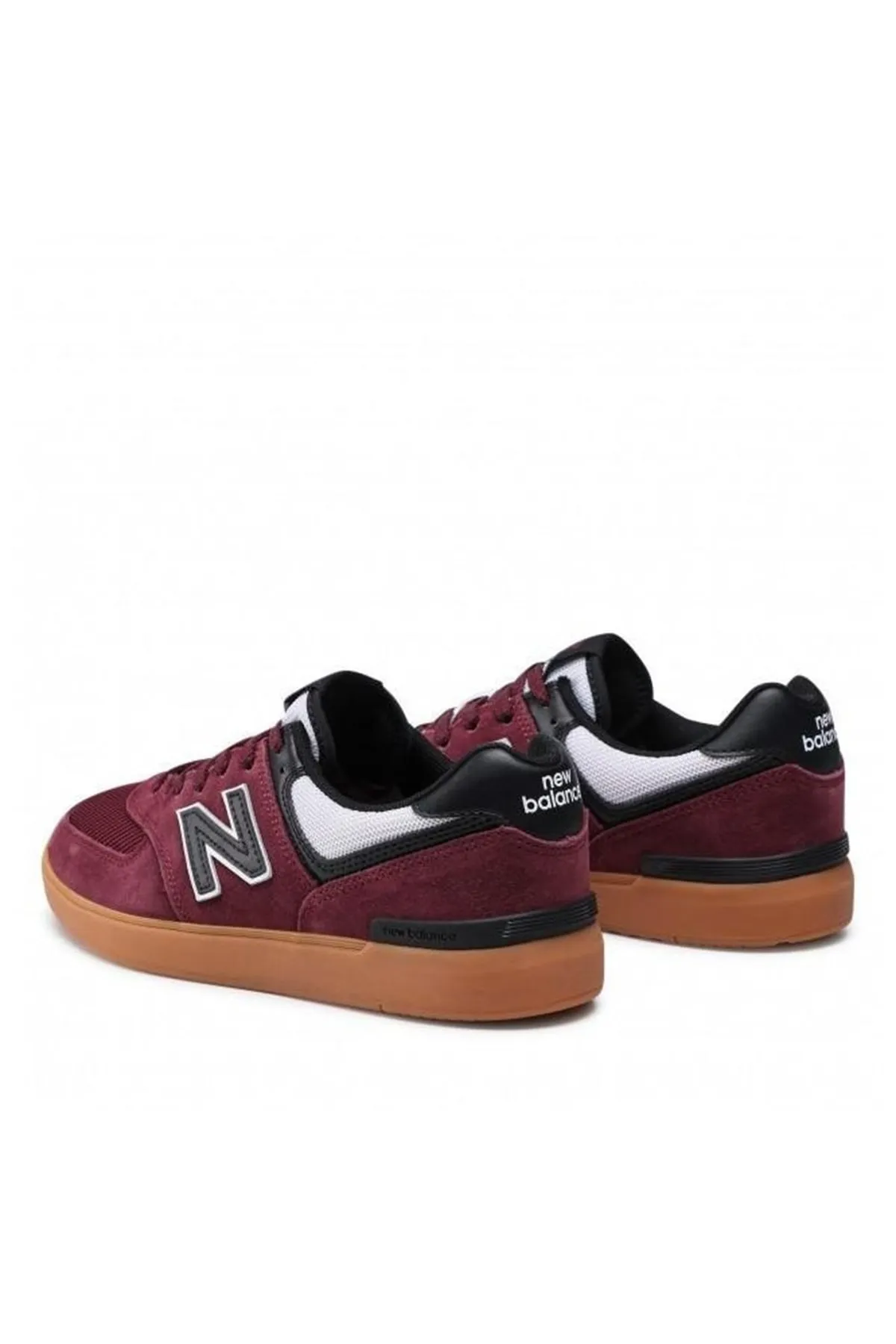 New Balance  Unisex BURGUNDERROT/SCHWARZ Sneaker
