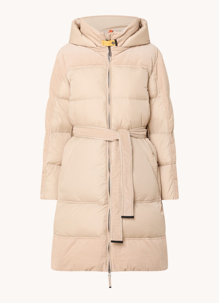 Doudoune matelassée Parajumpers Interstellar avec garnissage en duvet et capuche amovible