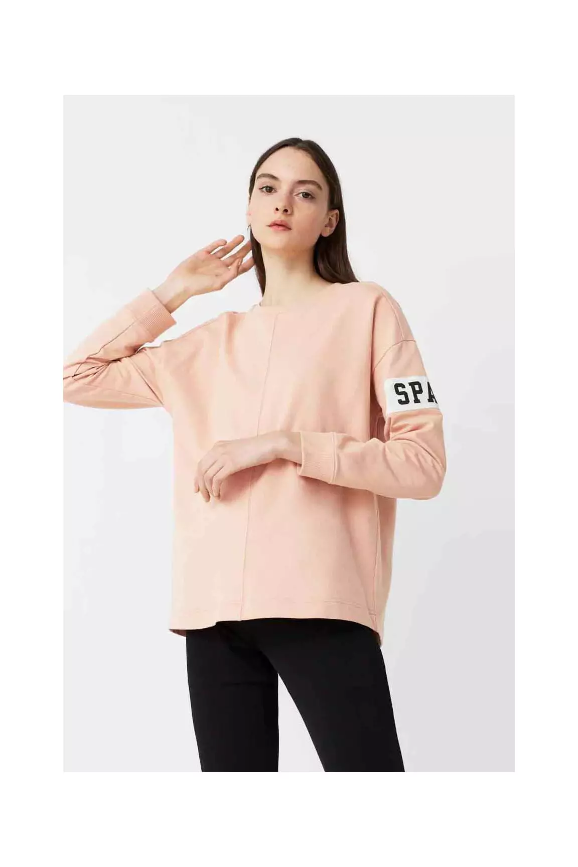 Mango Sweats Femme couleur rose