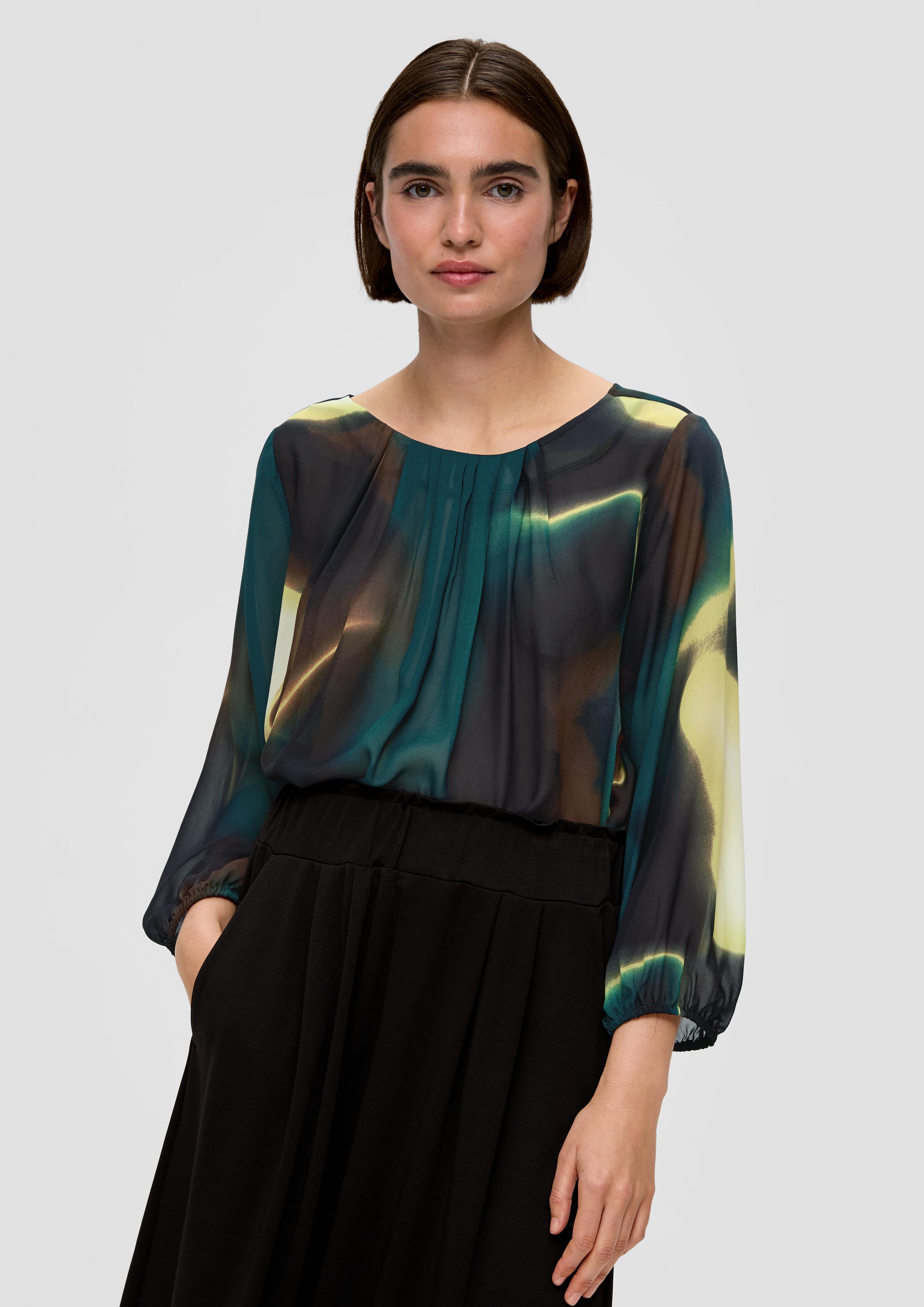 Chiffonbluse aus Viskose  2140461-99A3