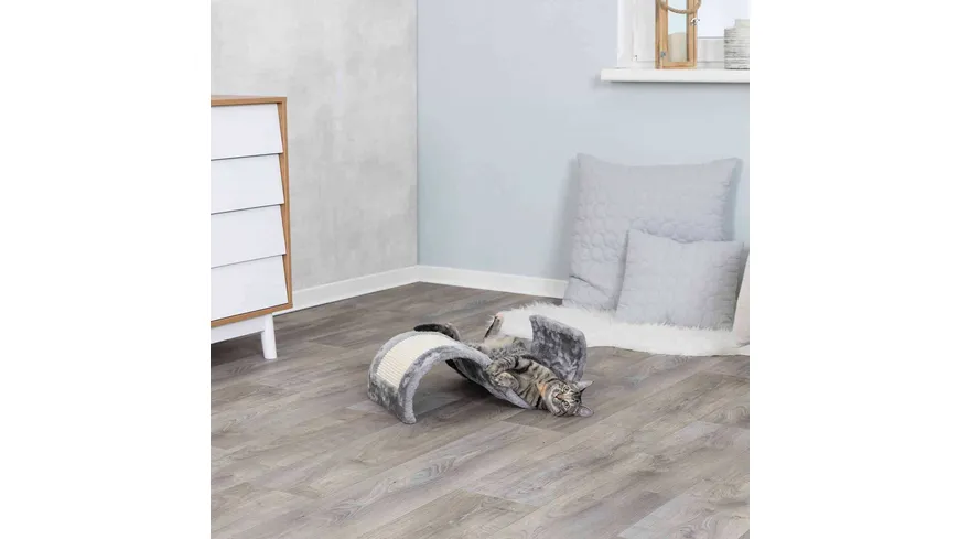 Trixie Kratzwelle Wavy grau/natur 29 x 18 x 50 cm Katzenspielzeug