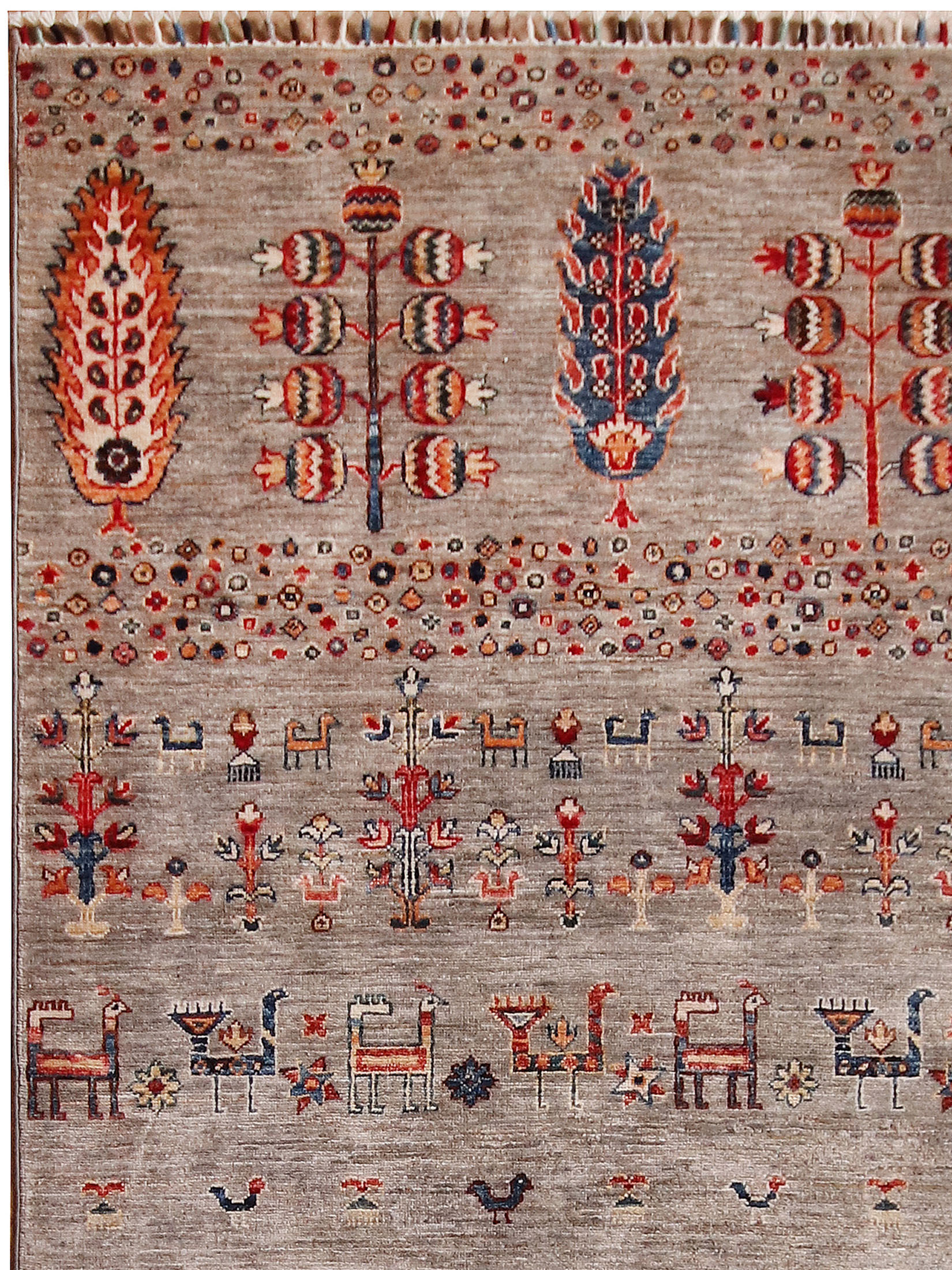 Chobi Schal ca. 170 x 251 cm, Unikat / Einzelstück