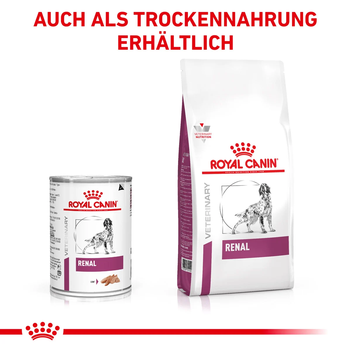 ROYAL CANIN Veterinary RENAL Mousse Nassfutter für Hunde