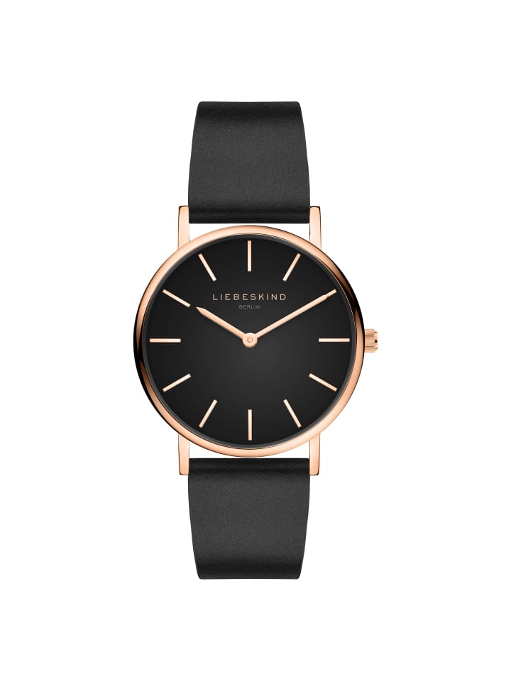 LIEBESKIND BERLIN Armbanduhr in schwarz günstig kaufen onesize