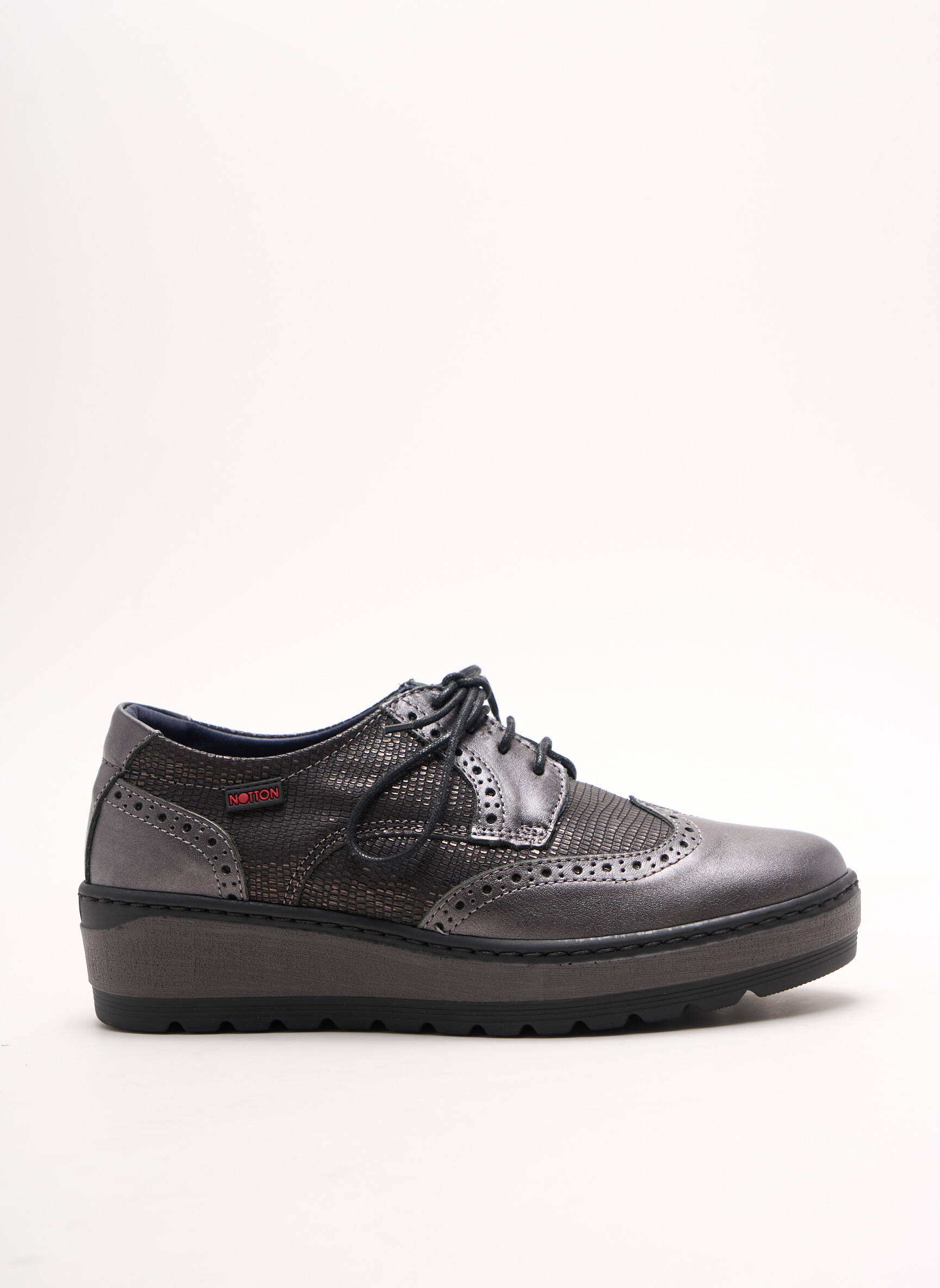 Notton Derby Femme couleur gris