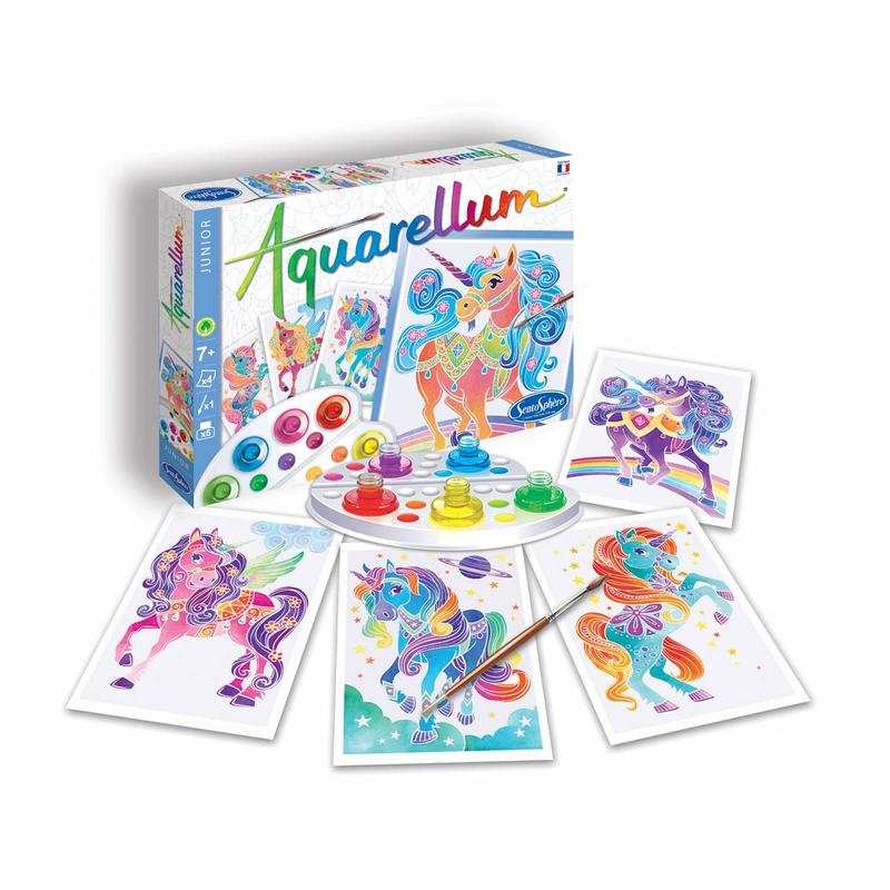 Aquarellum junior Licornes Sentosphère