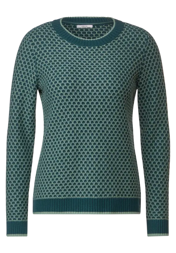 CECIL Two-Colored Strickpullover