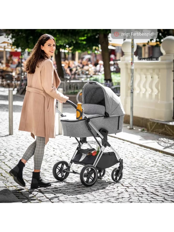 Hauck 4in1 Kinderwagen-Set Vision X Trio Set - inkl. i-Size in beige,schwarz günstig kaufen onesize