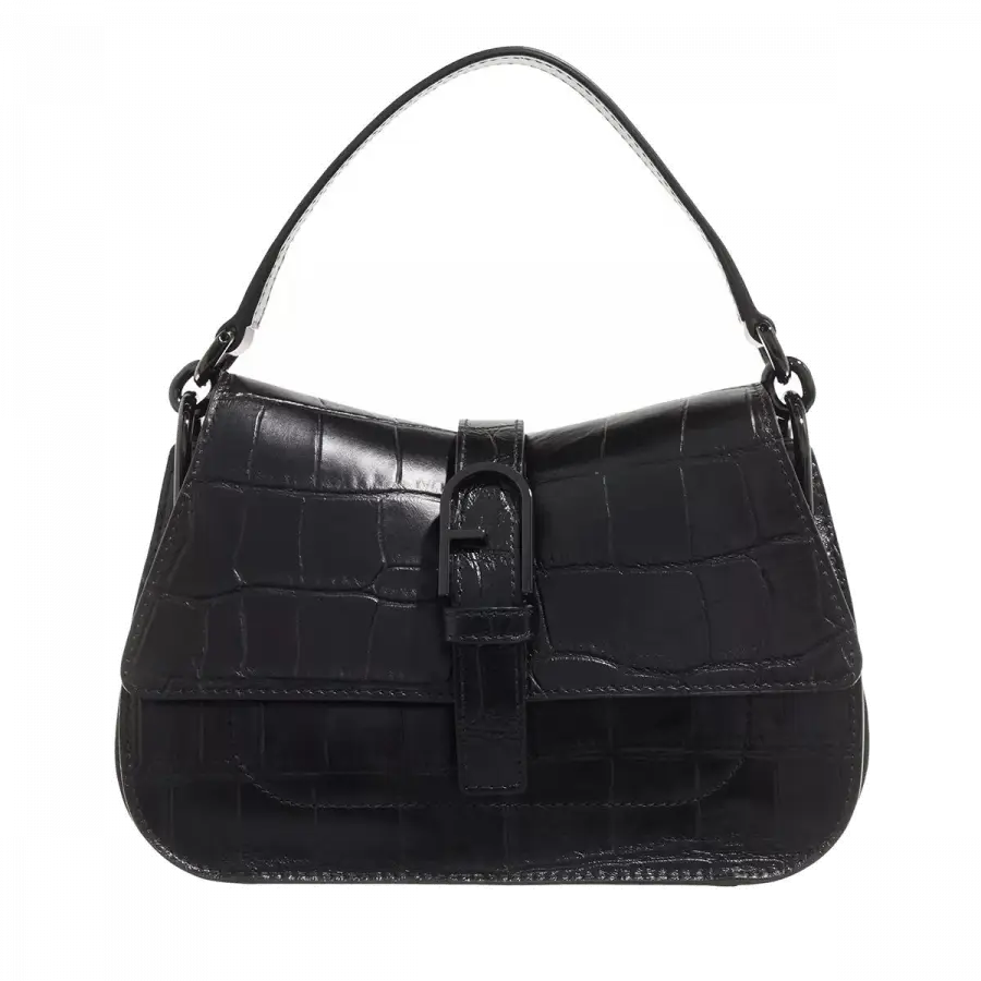 Furla - Furla Shoulder Bags Leder Black - schwarz