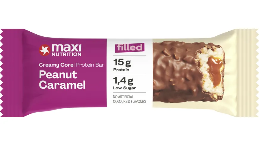 maxi Nutrition Creamy Core Peanut Caramel Protein Bar 45 g