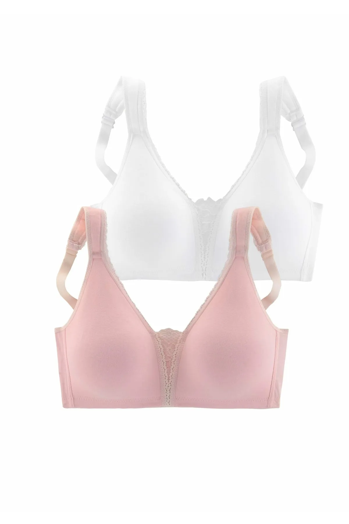 PETITE FLEUR  BH - Rosa - Unifarben