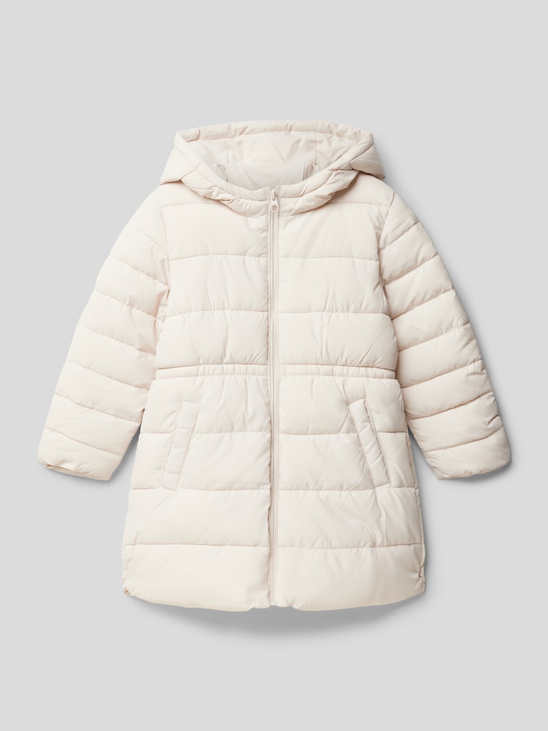 Anorak mit Kapuze in ecru