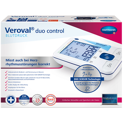 VEROVAL duo control OA-Blutdruckmessgerät M  1 St