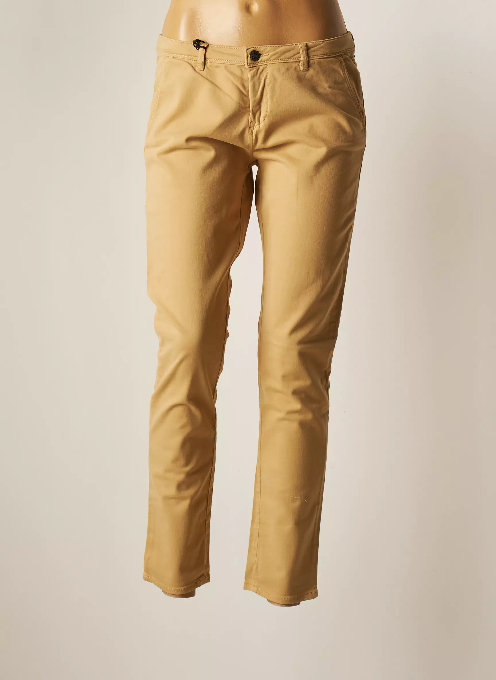 School Rag Pantalons Chino Femme couleur beige