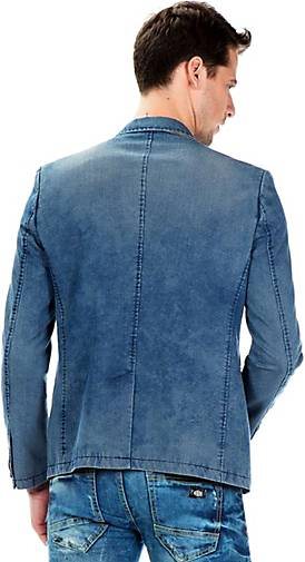 Cipo & Baxx Sakko im lässigen Jeans-Style