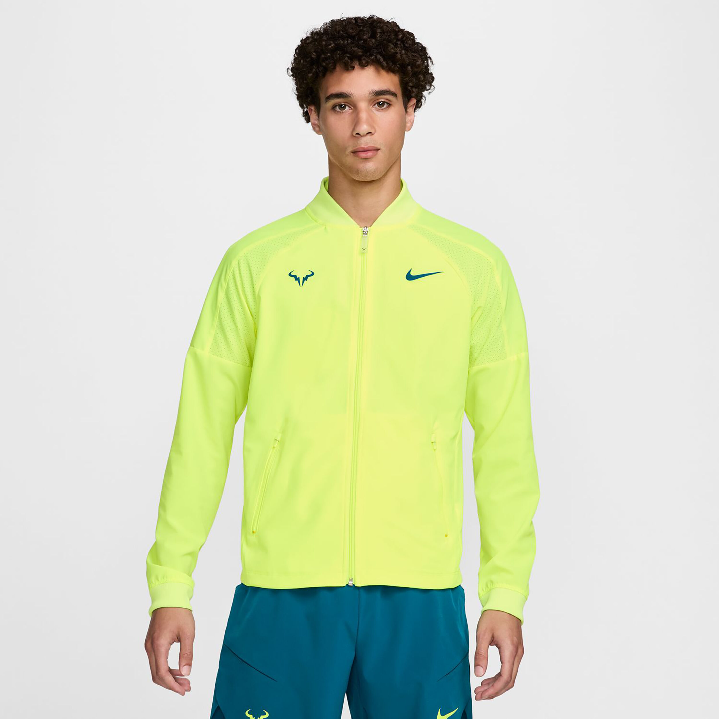 Dri-Fit Rafa MNK Trainingsjacke Herren - Neongelb