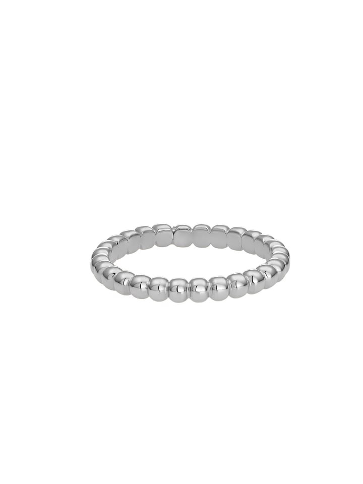Steel_Art Ring Herren Globi poliert in silberfarben poliert günstig kaufen