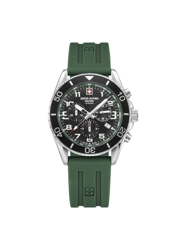 Swiss Military Quarzuhr 7029.9834SAM in Silber günstig kaufen onesize