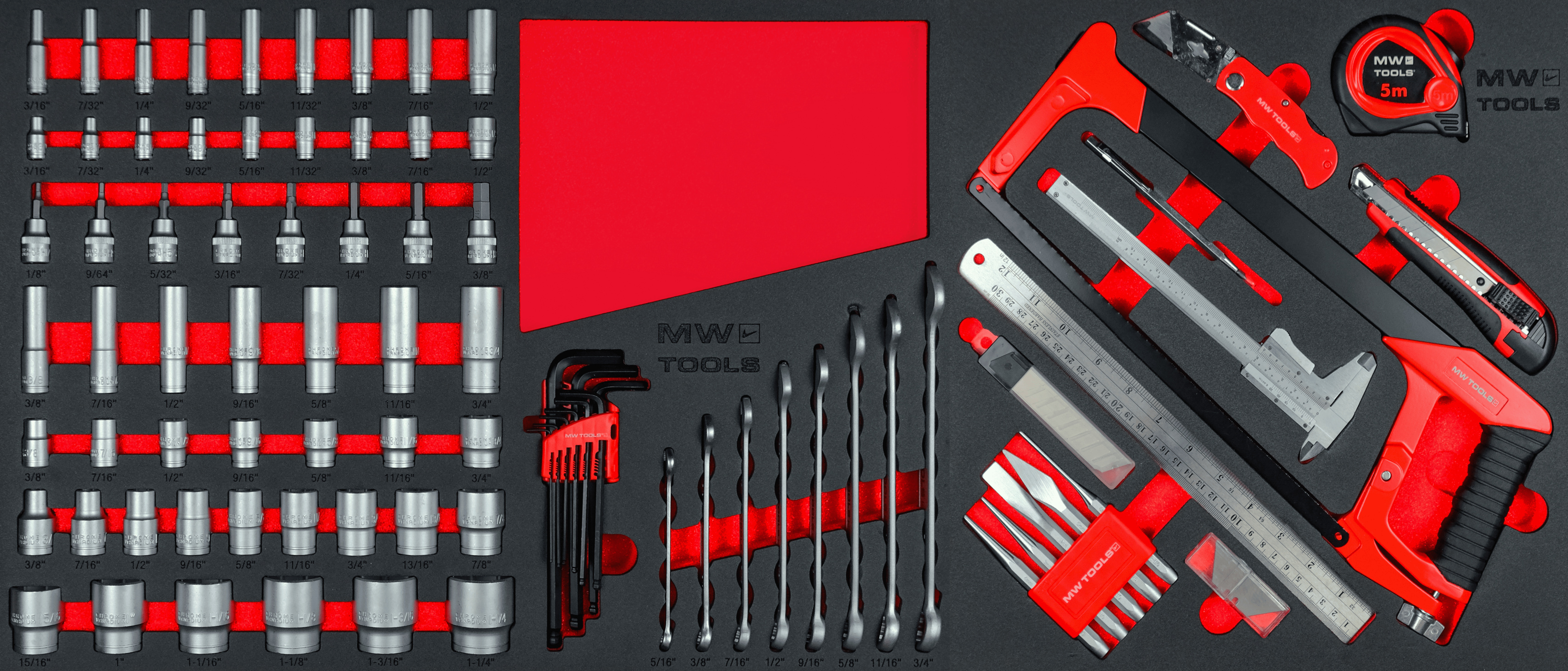Metal Works 855006784 MWE799G5A Filled extra wide tool trolley MEGA XXL 729-piece