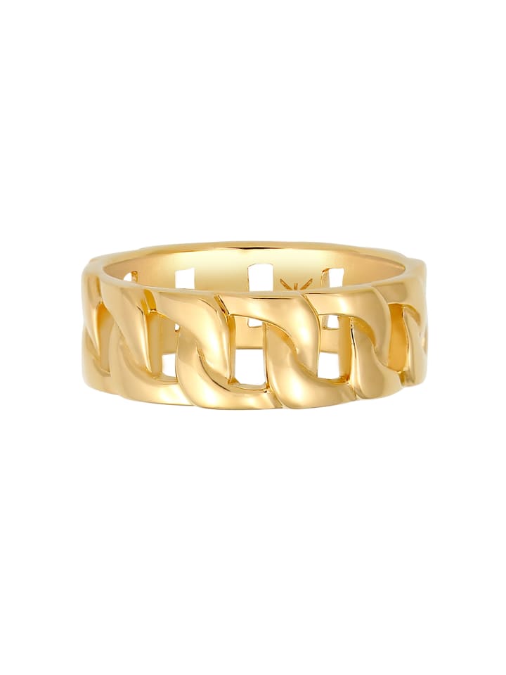 KUZZOI Ring 925 Sterling Silber in Gold günstig kaufen