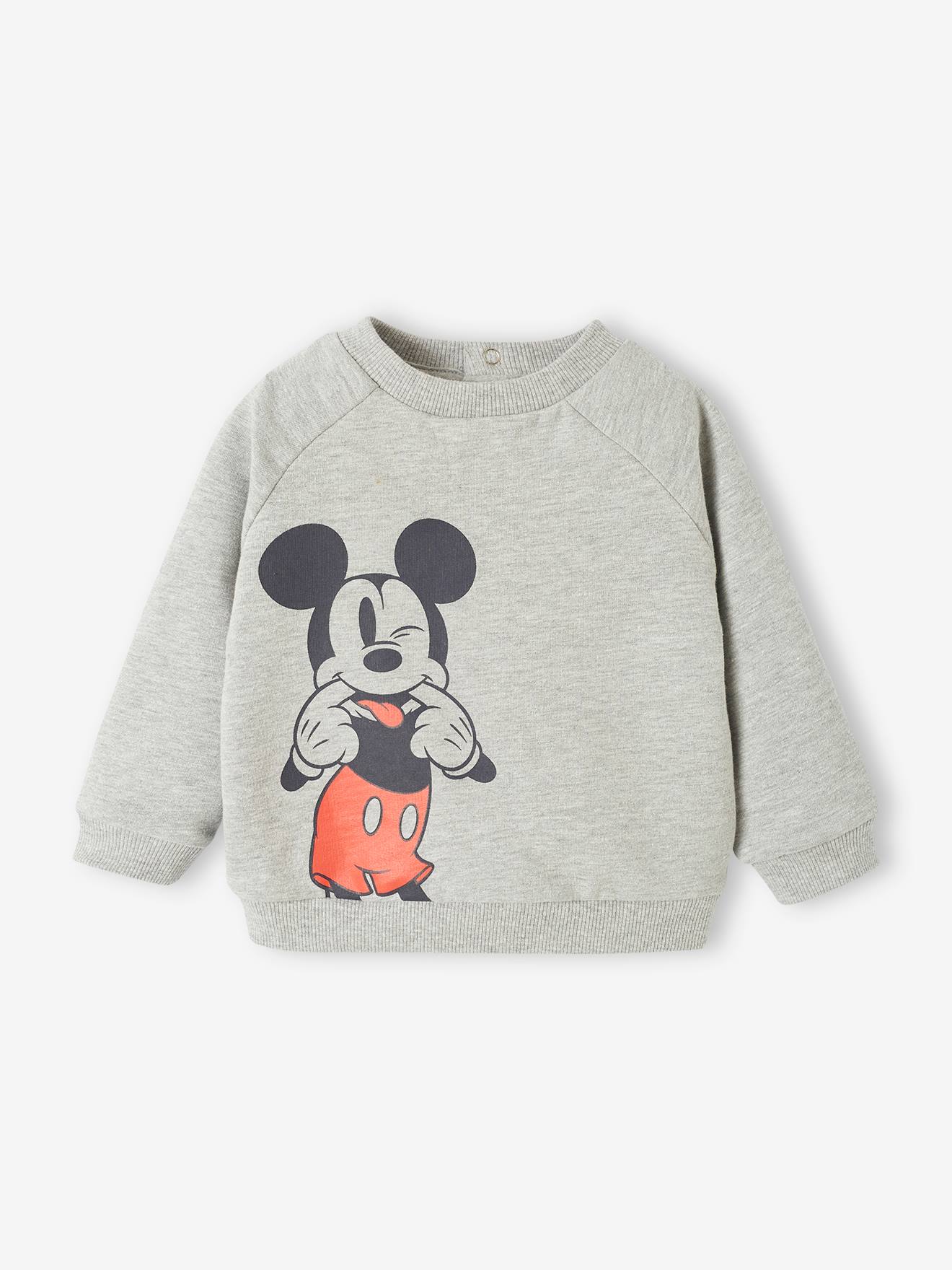 Mickey Baby Sweatshirt Disney MICKY MAUS - grau meliert