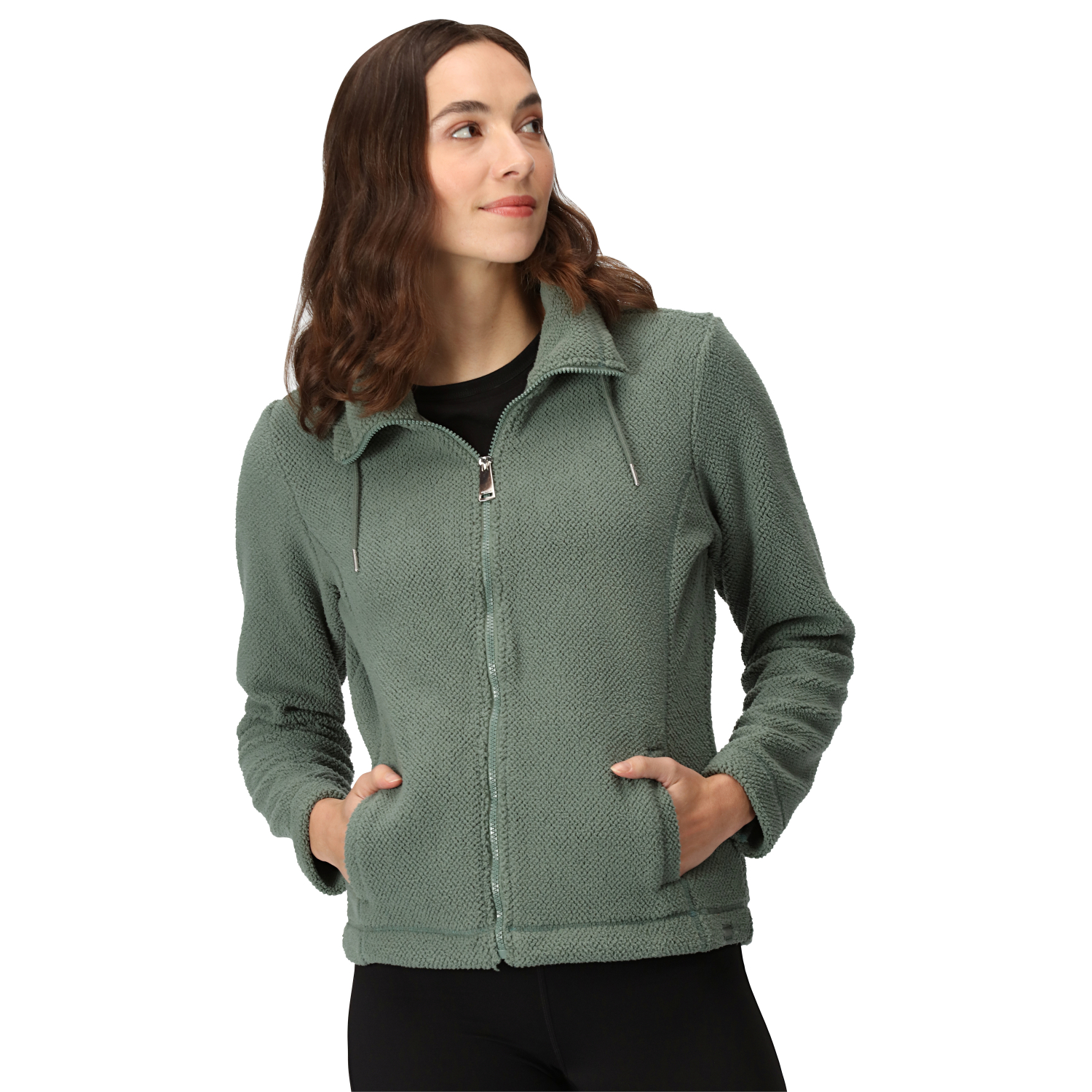 Regatta Damen Fleecejacke Kizmitt (dunkelgrün)