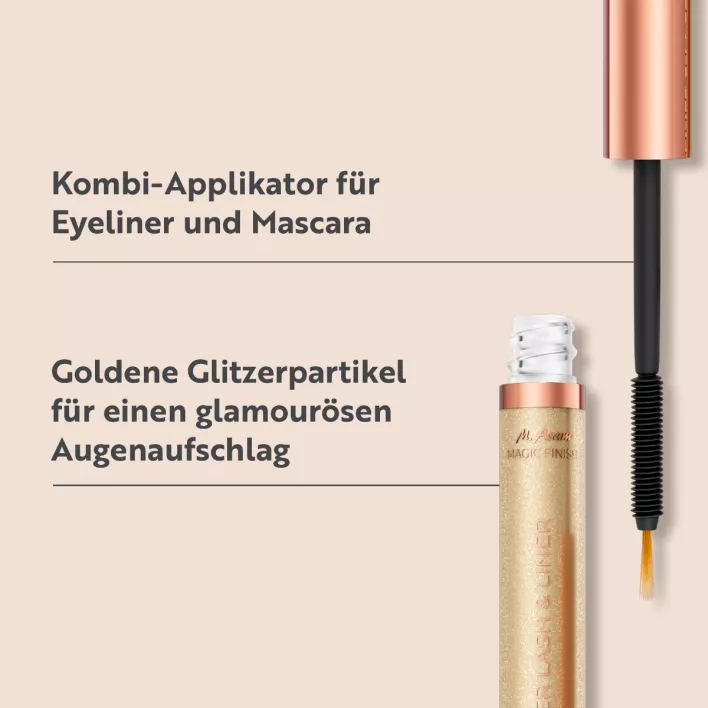 MAGIC FINISH Glitter Lash & Liner Gold Bling