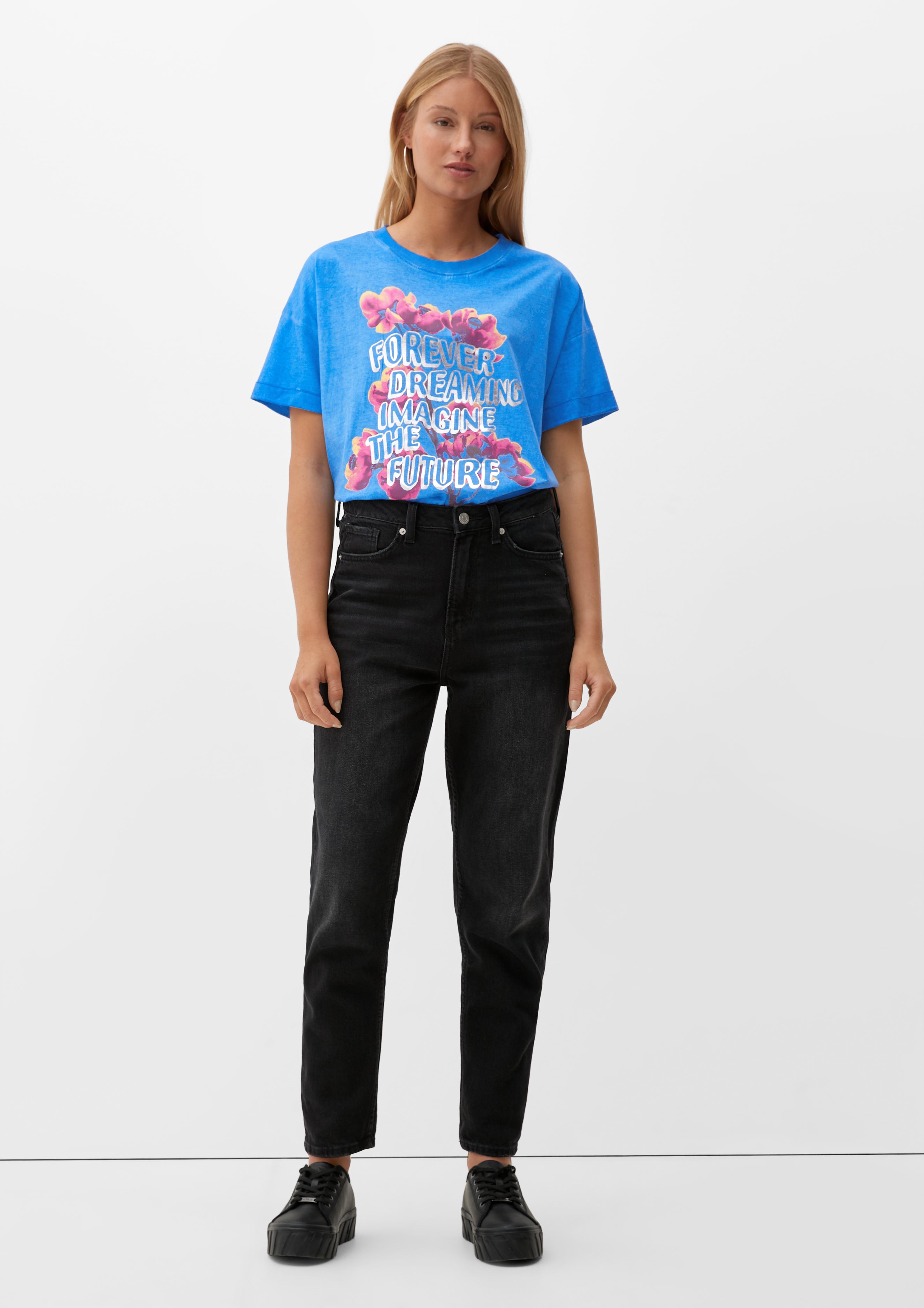 T-Shirt mit Frontprint  2127938-55D0