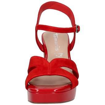 Tamaris Sandale in rot