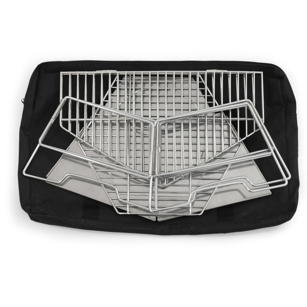 GRILL- UND FEUERSCHALE HEXAGON - Grill