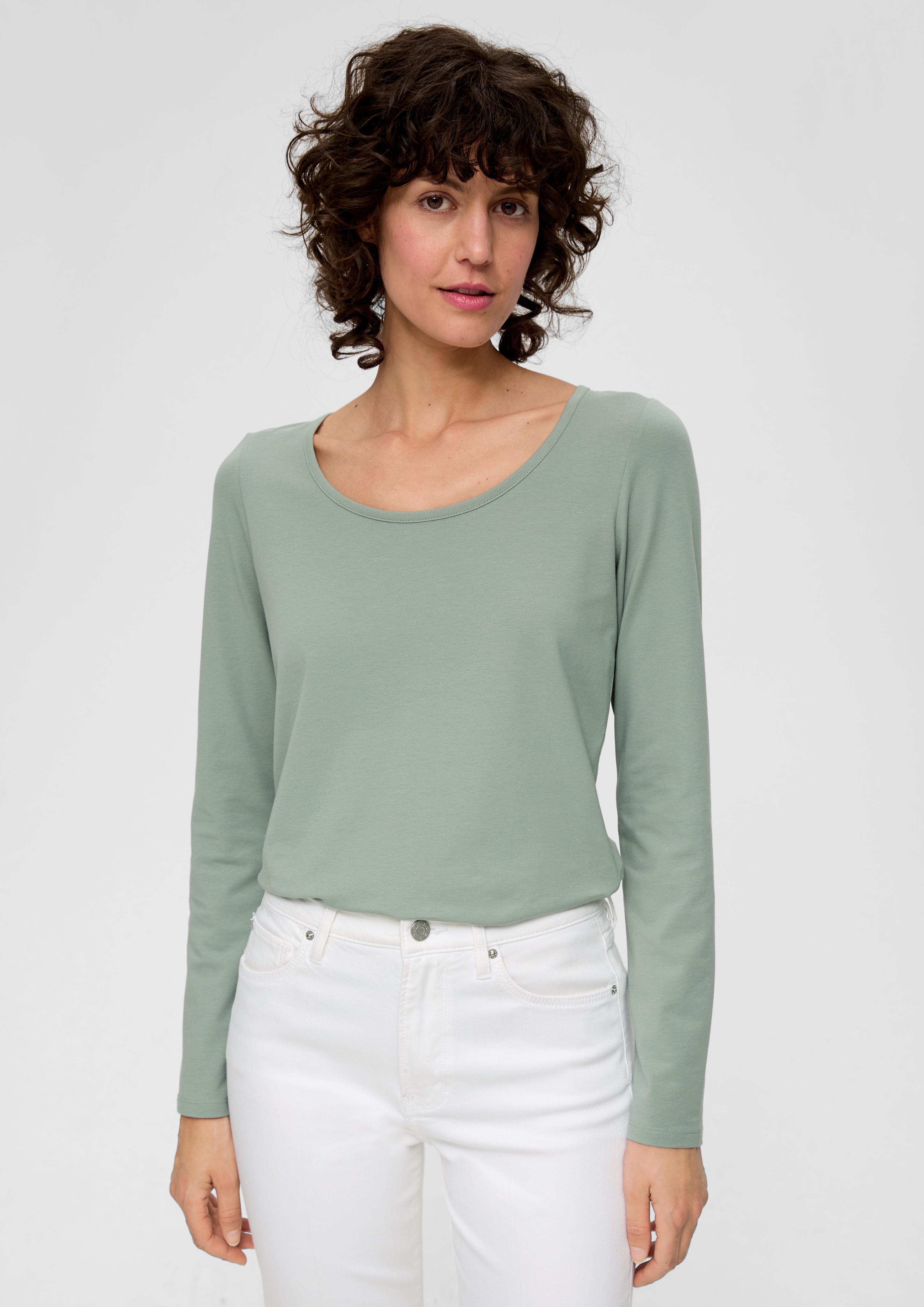 Longsleeve aus Baumwollstretch  2135961-7210