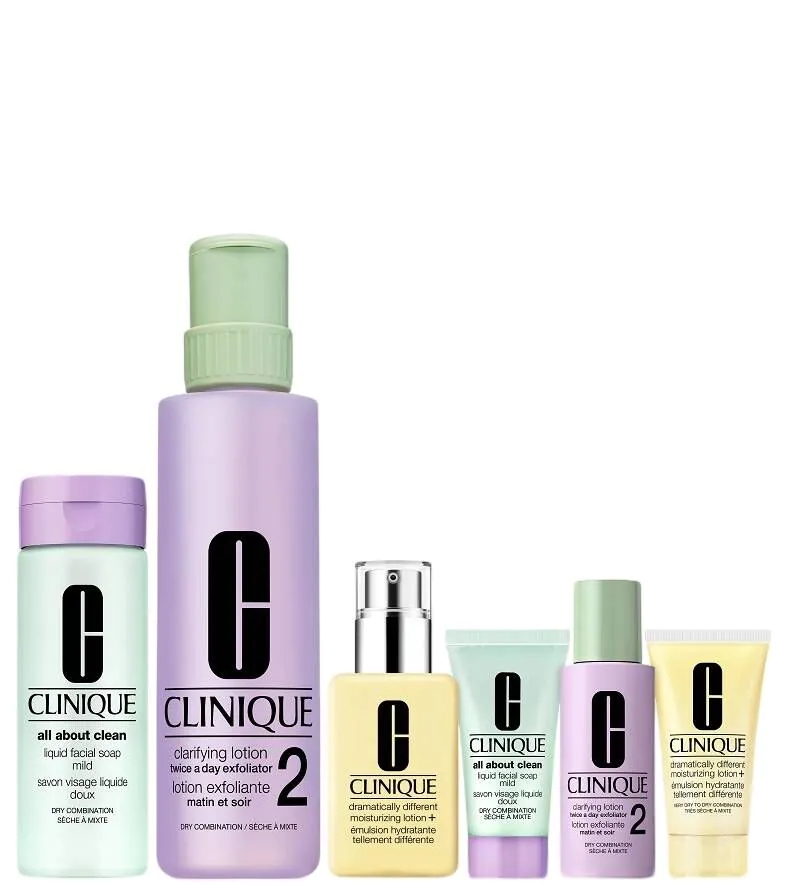 Σετ δώρου Clinique Great Skin Everywhere για ξηρό δέρμα