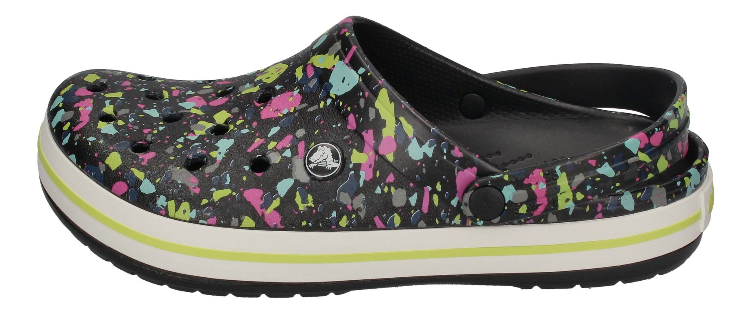 Crocs CROCBAND TERRAZZO Clog Black Multi