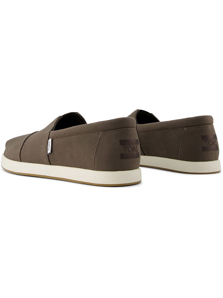 TOMS Slipper in Khaki günstig kaufen