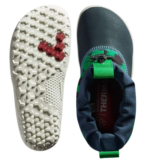Vivobarefoot |k ~ Winterstiefel Lumi AT x Muddy Puddles ~ Grasshopper