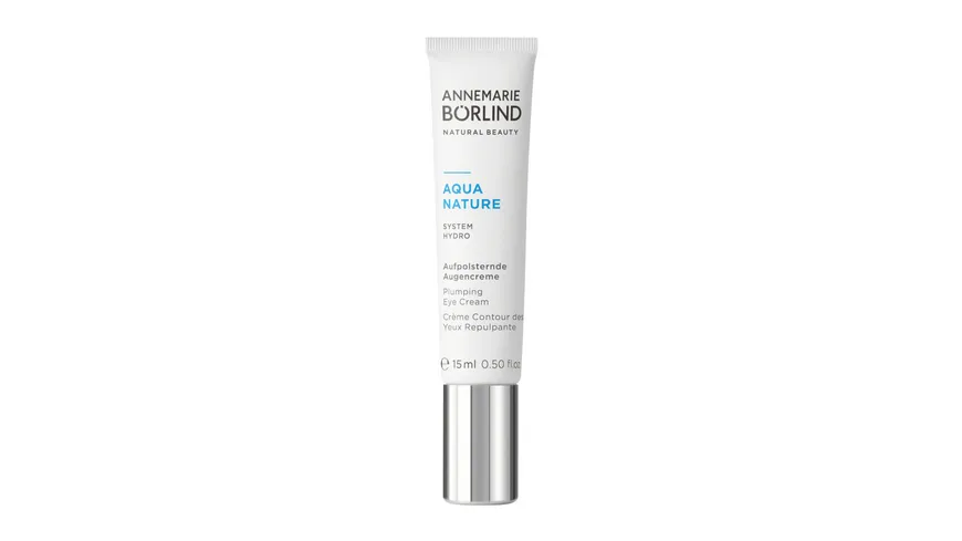 ANNEMARIE BÖRLIND AQUANATURE Aufpolsternde Augencreme 15 ml