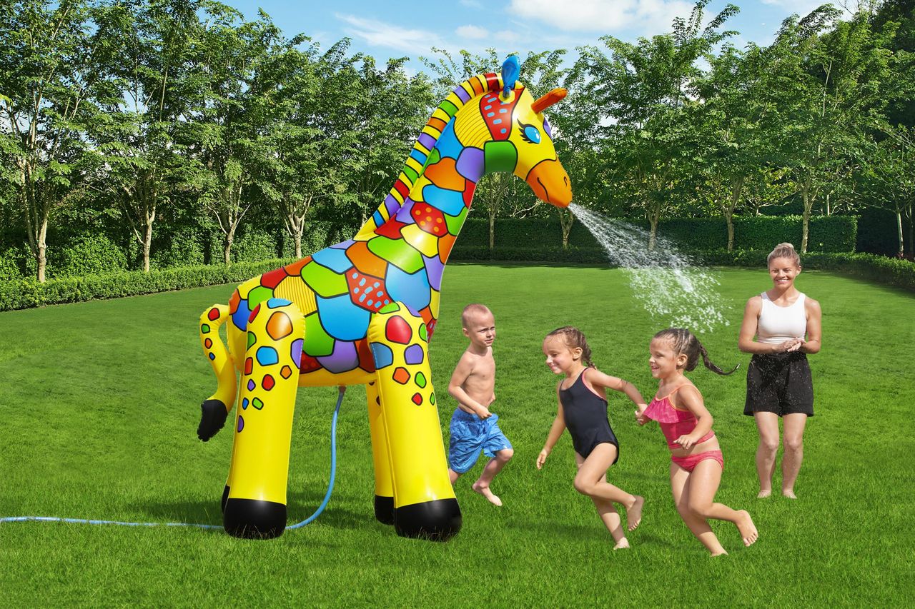 Bestway Jumbo Wassersprinkler Giraffe 142 x 104 x 198 cm