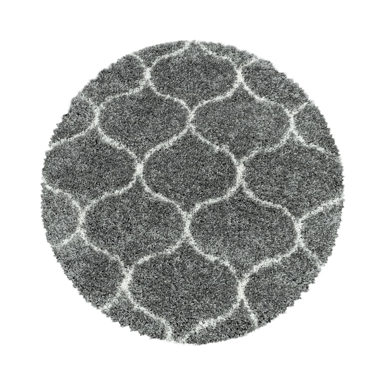 Ayyildiz Teppich, SALSA 3201, GREY, 120 x 120 cm