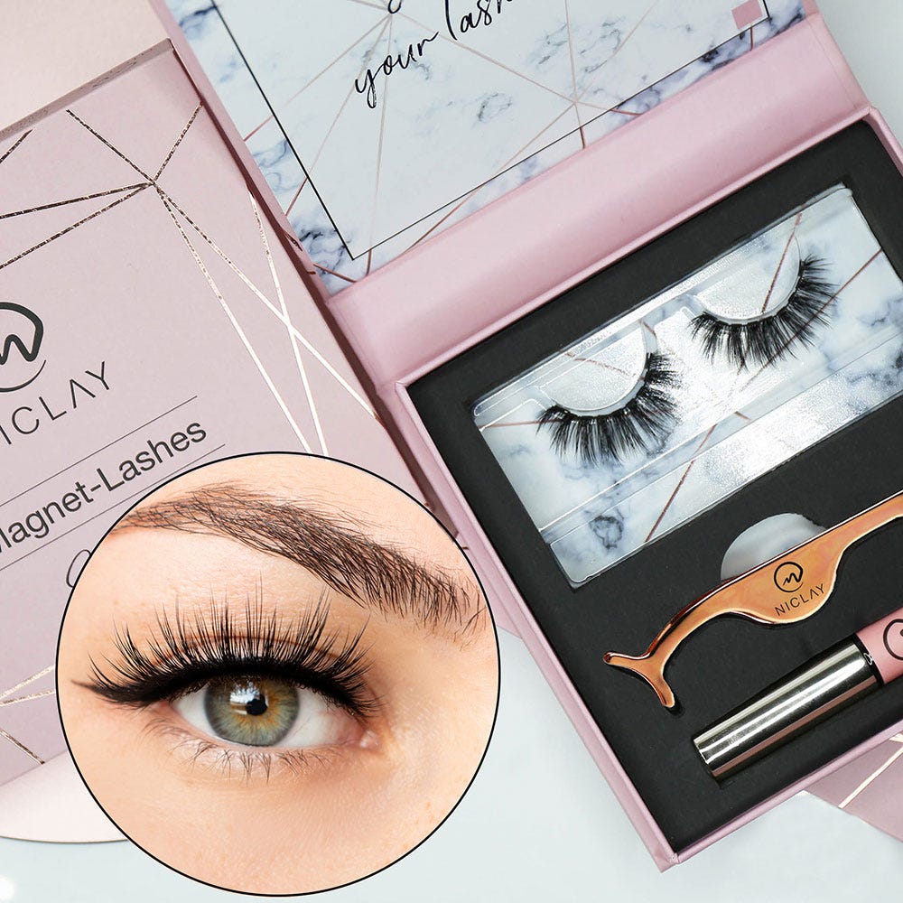NICLAY MagneticLiner Lashes Set Elite
