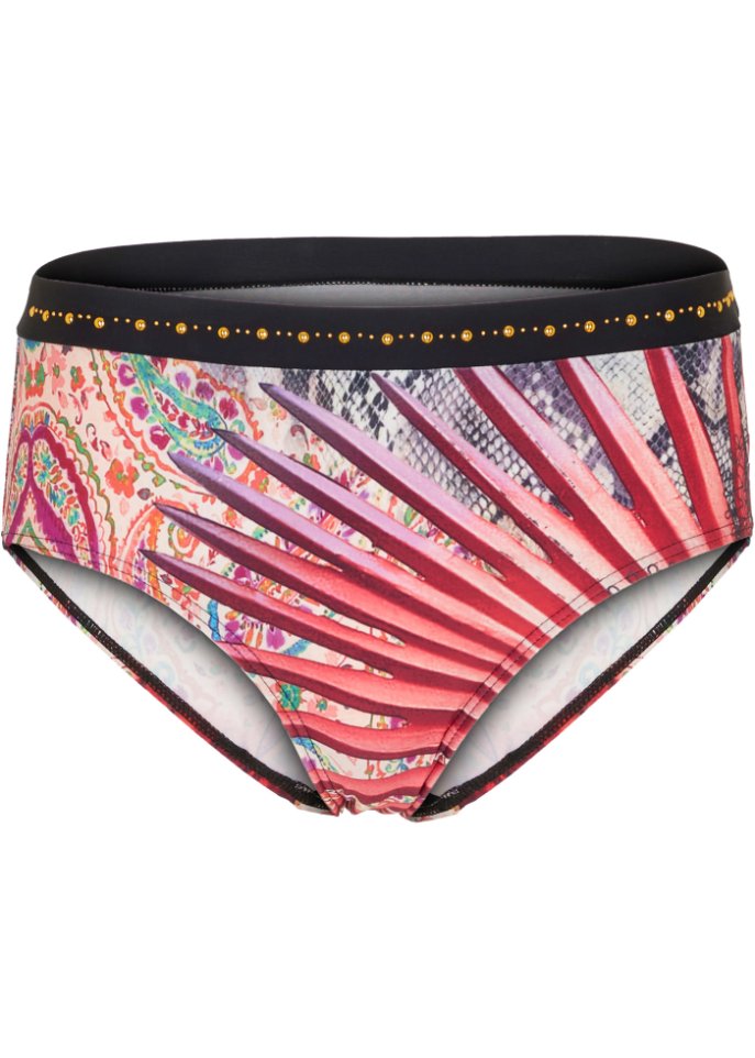 Exklusive Bikinihose aus recyceltem Polyamid