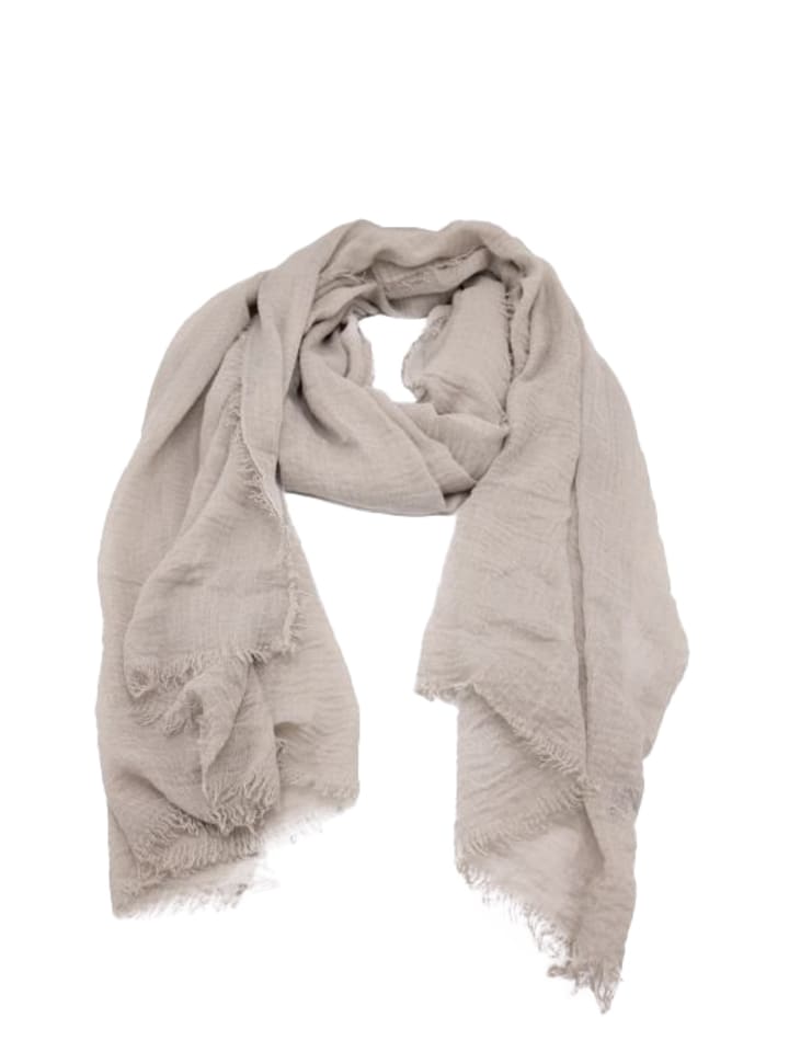 SASSYCLASSY Musselin Schals in Taupe günstig kaufen onesize