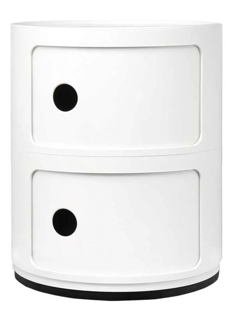 Kartell Componibili Στρογγυλό Μεσαίο Ντουλάπι (2 τεμάχια)