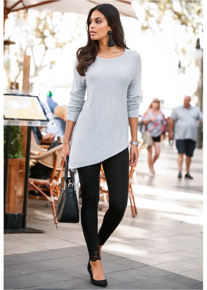 Leggings mit Spitze