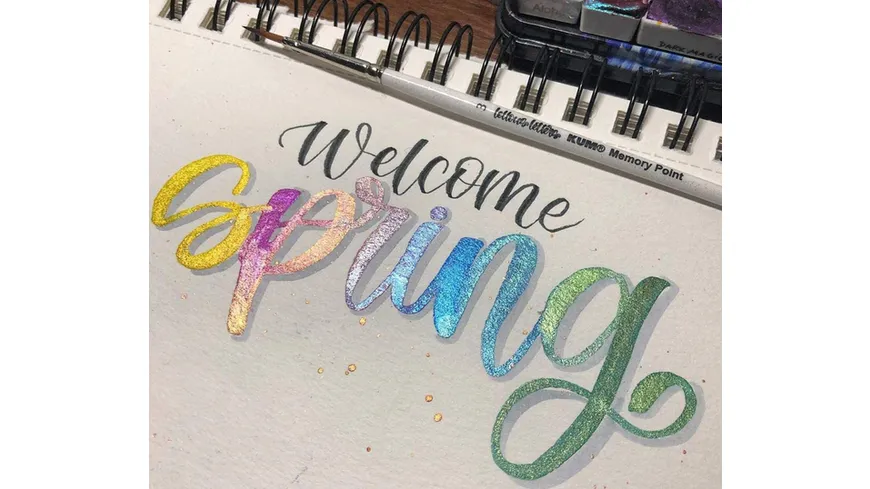 KUM Memory Point Brushlettering-Pinselset