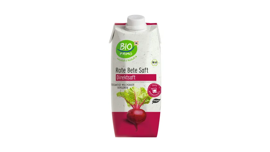 BIO PRIMO Bio Rote Bete saft teilweise milchsauer vergoren 0.5 l