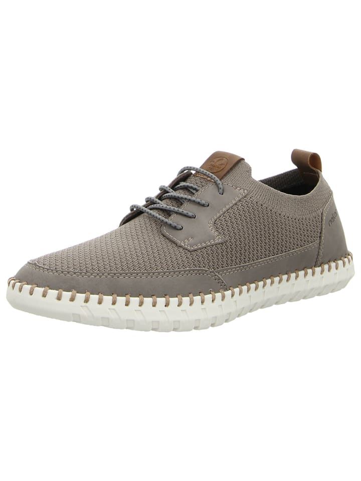 rieker Schnürschuhe in beige günstig kaufen