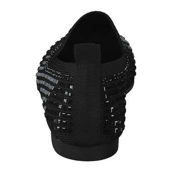 La Strada Slipper in schwarz