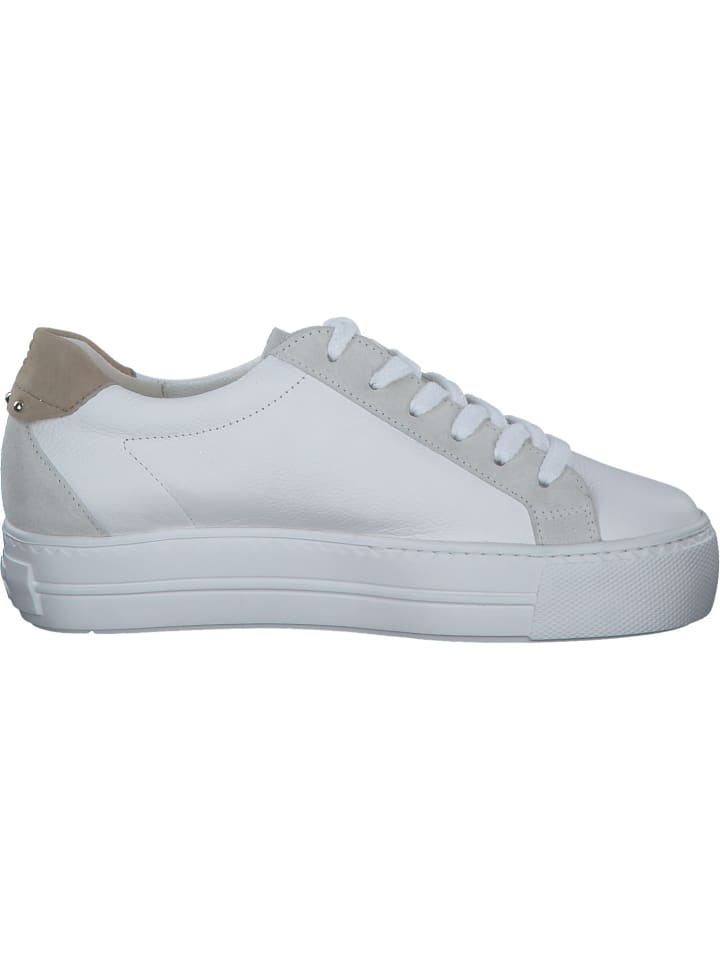 Paul Green Schnürschuhe in white/sand günstig kaufen