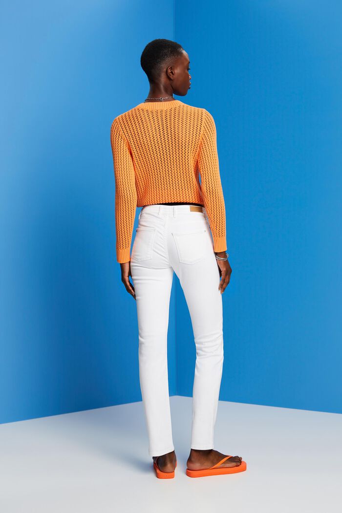 Jeans mit Reißverschlussdetail