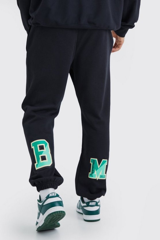 Oversize Jogginghose mit Print